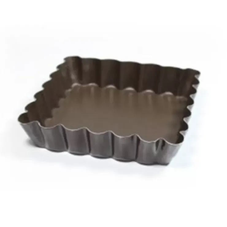 Outlet Cerf Dellier Moules À Tartelettes Carres Antiadhesifs (X6)