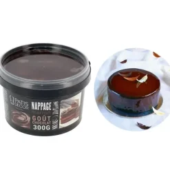 Discount Cerf Dellier Nappage Miroir Marron Gout Chocolat Patisdecor 300 G