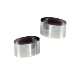 Clearance Cerf Dellier Nonnette Ovale Inox 7,5 X 3 Cm