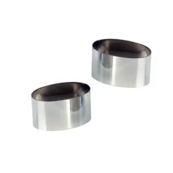 Online Cerf Dellier Nonnette Ovale Inox 7 X 4,5 Cm
