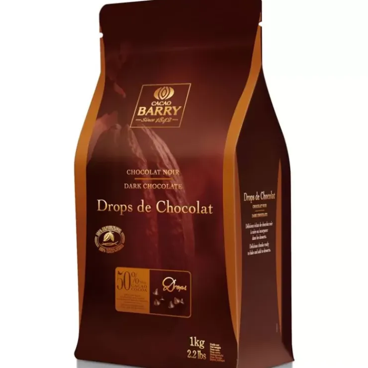 Clearance Cerf Dellier Pepites De Chocolat Noir Drops 1 Kg