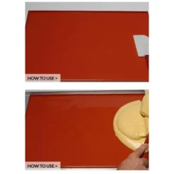 Hot Cerf Dellier Petit Tapis Silicone Gâteaux Roules 42 X 35 Cm
