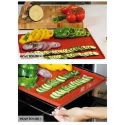 Hot Cerf Dellier Petit Tapis Silicone Gâteaux Roules 42 X 35 Cm