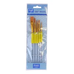 Hot Cerf Dellier Pinceaux Deco Assortis Pme (X5)