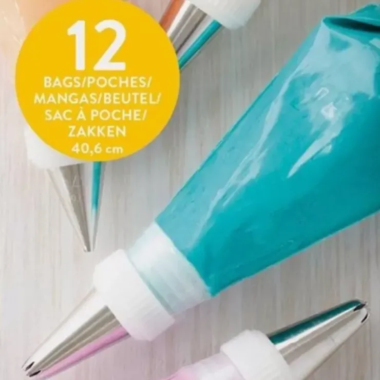 Best Cerf Dellier Poches À Douilles Jetables 40Cm (X12)