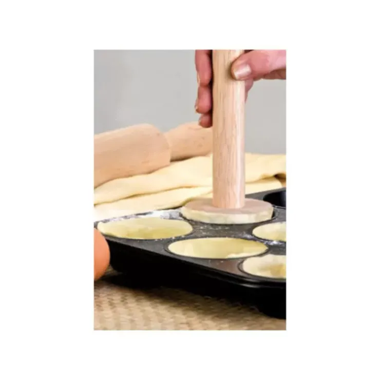 Outlet Cerf Dellier Poussoir A Tartelettes En Bois