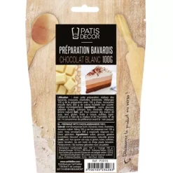 Outlet Cerf Dellier Preparation Bavarois Chocolat Blanc Patisdecor