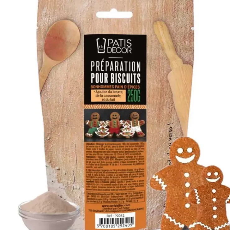 Sale Cerf Dellier Preparation Biscuits Pain D'Épices Patisdecor 250 G