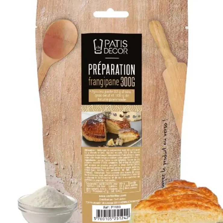 New Cerf Dellier Preparation Pour Frangipane Patisdecor 300 G