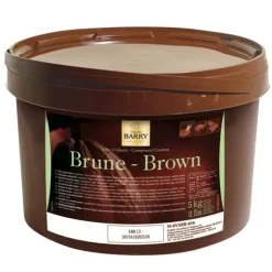 Hot Cerf Dellier Pâte À Glacer Brune Barry 5 Kg