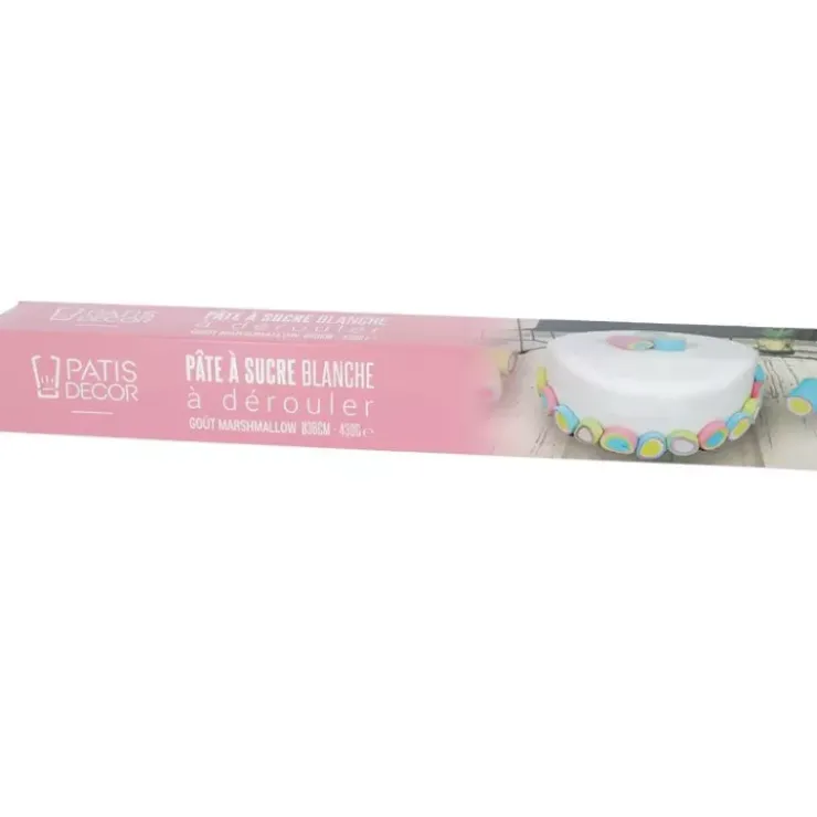 Outlet Cerf Dellier Pâte À Sucre Blanche Etalee Marshmallow Patisdecor