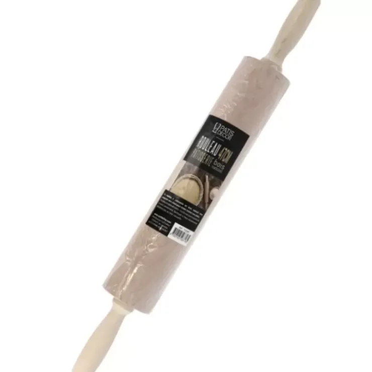 Sale Cerf Dellier Rouleau A Patisserie Hetre A Poignées 47 Cm Patisdecor