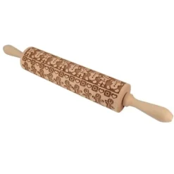 Outlet Cerf Dellier Rouleau Empreintes En Bois Bonhomme En Pain D'Épices