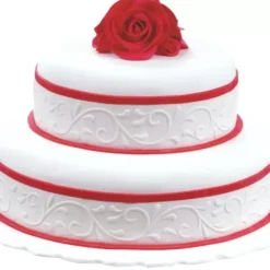 Best Cerf Dellier Ruban Pâte À Sucre Blanc Arabesques (1,25 M)
