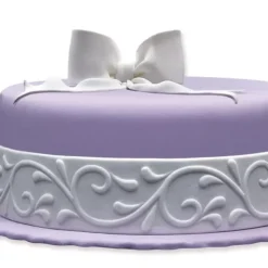 Best Cerf Dellier Ruban Pâte À Sucre Blanc Arabesques (1,25 M)