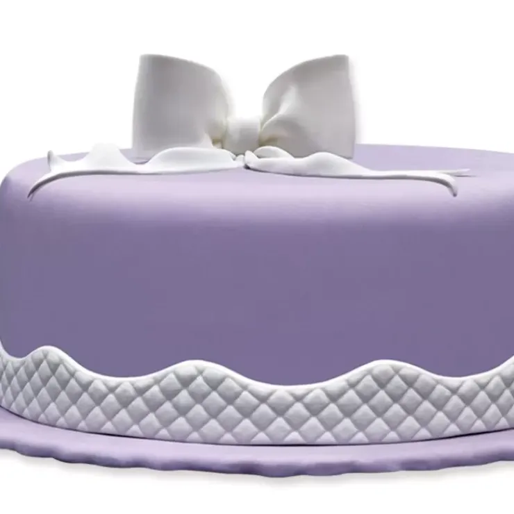 Clearance Cerf Dellier Ruban Pâte À Sucre Losanges H 3 Cm (2,5 M)