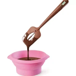 Cerf Dellier Spatule Thermomètre Silicone