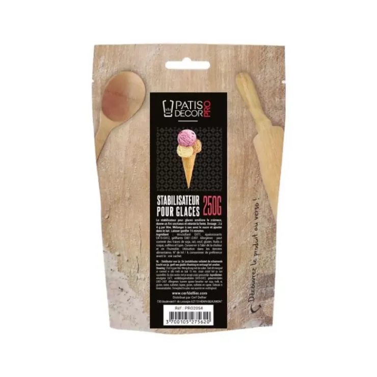 Sale Cerf Dellier Stabilisateur Pour Glace Patisdecor Pro 250 G
