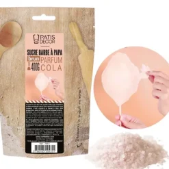 Best Cerf Dellier Sucre Barbe À Papa Cola Patisdecor 400 G