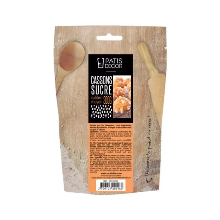 Outlet Cerf Dellier Sucre Perle Chouquettes Patisdecor 300 G