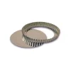 Clearance Cerf Dellier Tourtiere Cannelee En Fer Blanc Avec Fond Amovible