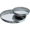 Hot Cerf Dellier Tourtiere Cannelee En Fer Blanc