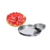 Cerf Dellier Tourtiere Lisse En Fer Blanc Avec Fond Fixe
